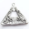 Pendant, Zinc Alloy Jewelry Findings, 27x28mm, Sold by Bag