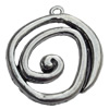 Pendant, Zinc Alloy Jewelry Findings, 27x31mm, Sold by Bag