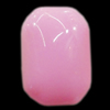 Imitate Jade Resin Cabochons, Rectangle 17x24mm, Sold by Bag  