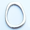 Donut, Zinc Alloy Jewelry Findings, 21x30mm, Sold by Bag