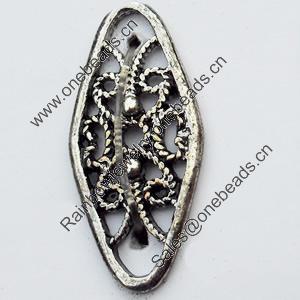 Connector, Zinc Alloy Jewelry Findings, 11x25mm, Sold by Bag