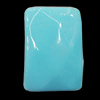 Imitate Jade Resin Cabochons, Rectangle 21x30mm, Sold by Bag  