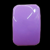 Imitate Jade Resin Cabochons, Rectangle 27x40mm, Sold by Bag  