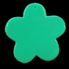 Imitate Jade Resin Cabochons, Flower 51mm, Sold by Bag
