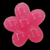 Imitate Jade Resin Cabochons, Flower 29mm Sold by Bag