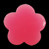 Imitate Jade Resin Cabochons, Flower 38x41mm Sold by Bag