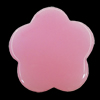 Imitate Jade Resin Cabochons, Flower 49x52mm Sold by Bag