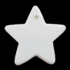 Imitate Jade Resin Cabochons, Star 22.5mm Sold by Bag