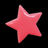 Imitate Jade Resin Cabochons, Star 40mm Sold by Bag