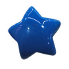 Imitate Jade Resin Cabochons, Star 18mm Sold by Bag