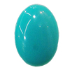 Imitate Jade Resin Cabochons, Flat Oval 25x33mm Sold by Bag