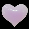 Imitate Jade Resin Cabochons, Heart 27x23mm Sold by Bag