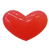 Imitate Jade Resin Cabochons, Heart 30x20mm Sold by Bag