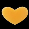Imitate Jade Resin Cabochons, Heart 36x25mm Sold by Bag