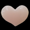 Imitate Jade Resin Cabochons, Heart 39x29mm Sold by Bag