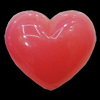 Imitate Jade Resin Cabochons, Heart 35x30mm Sold by Bag