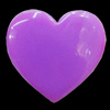 Imitate Jade Resin Cabochons, Heart 53x50mm Sold by Bag