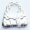 Pendant, Zinc Alloy Jewelry Findings, 17x17mm, Sold by Bag