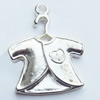 Pendant, Zinc Alloy Jewelry Findings, 20x25mm, Sold by Bag