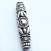 Beads, Zinc Alloy Jewelry Findings, 6x25mm, Hole:2mm, Sold by Bag