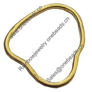 Donut, Zinc Alloy Jewelry Findings, 29x33mm, Sold by Bag