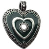 Pendant, Zinc Alloy Jewelry Findings, 43x51mm, Sold by Bag