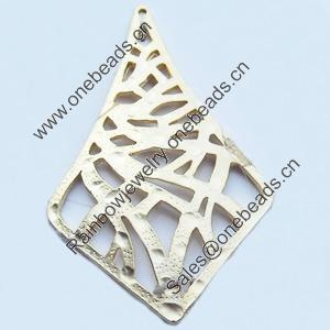 Pendant, Zinc Alloy Jewelry Findings, 30x47mm, Sold by Bag  