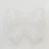 Imitate Jade Resin Cabochons, Bowknot 12x13mm Sold by Bag  