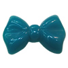 Imitate Jade Resin Cabochons, Bowknot 22x15mm Sold by Bag  