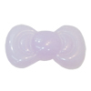 Imitate Jade Resin Cabochons, Bowknot 28x17mm Sold by Bag  