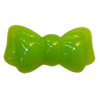 Imitate Jade Resin Cabochons, Bowknot 33x19mm Sold by Bag  