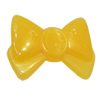 Imitate Jade Resin Cabochons, Bowknot 28x21mm Sold by Bag  