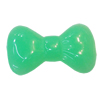 Imitate Jade Resin Cabochons, Bowknot 40x23mm Sold by Bag  