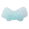 Imitate Jade Resin Cabochons, Bowknot 18x10mm Sold by Bag  