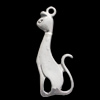 Pendant, Zinc Alloy Jewelry Findings, Animal 11x27mm, Sold by Bag