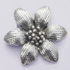 Pendant, Zinc Alloy Jewelry Findings, Flower 44x47mm, Sold by Bag