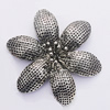 Pendant, Zinc Alloy Jewelry Findings, Flower 53x58mm, Sold by Bag  
