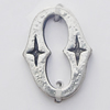 Pendant, Zinc Alloy Jewelry Findings, 10x13mm, Sold by Bag  