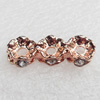 Rhinestone，8x23x4mm，Hole:Approx 1mm, Sold by PC  