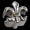 European Style Beads Zinc Alloy Jewelry Findings, 11x12mm Hole:4mm, Sold by PC  