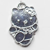 Pendant, Zinc Alloy Jewelry Findings, 16x25mm, Sold by Bag  