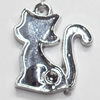 Pendant, Zinc Alloy Jewelry Findings, 18x23mm, Sold by Bag  