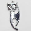 Pendant, Zinc Alloy Jewelry Findings, 13x23mm, Sold by Bag  