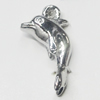 Pendant, Zinc Alloy Jewelry Findings, Dolphin 11x20mm, Sold by Bag  