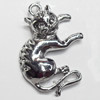 Pendant, Zinc Alloy Jewelry Findings, 23x31mm, Sold by Bag  