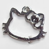 Pendant, Zinc Alloy Jewelry Findings, 19x14mm, Sold by Bag  