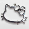 Pendant, Zinc Alloy Jewelry Findings, 28x21mm, Sold by Bag  