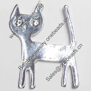 Pendant, Zinc Alloy Jewelry Findings, 31x40mm, Sold by Bag  