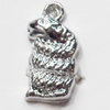 Pendant, Zinc Alloy Jewelry Findings, 8x15mm, Sold by Bag  
