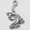 Pendant, Zinc Alloy Jewelry Findings, 20x27mm, Sold by Bag  